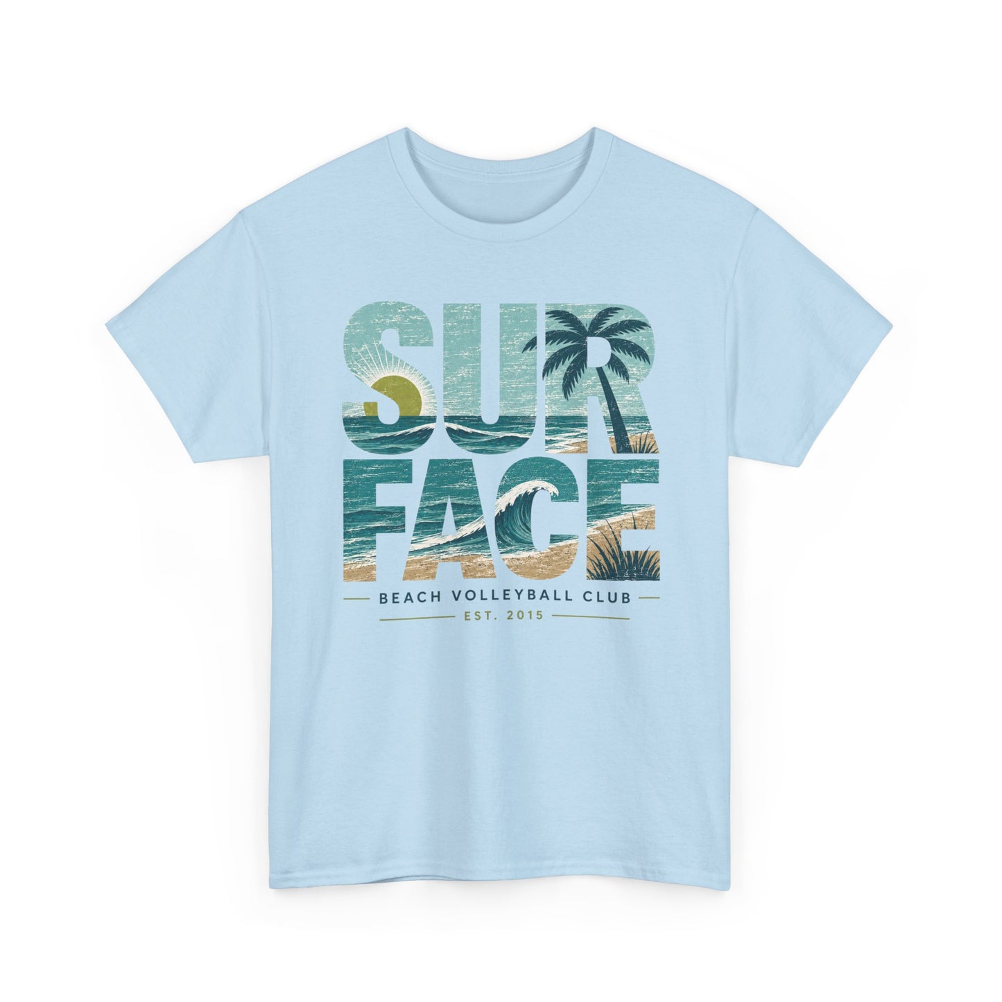 Surface Beach Volleyball Club T-Shirt — Surf Graphic Tee