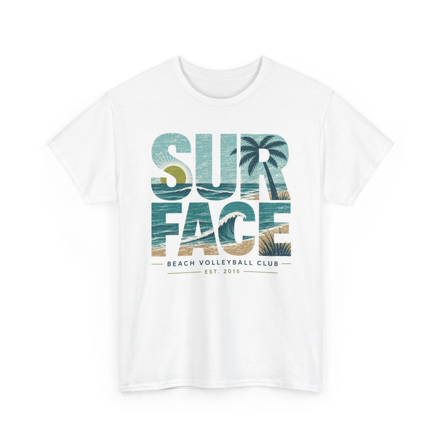 Surface Beach Volleyball Club T-Shirt — Surf Graphic Tee