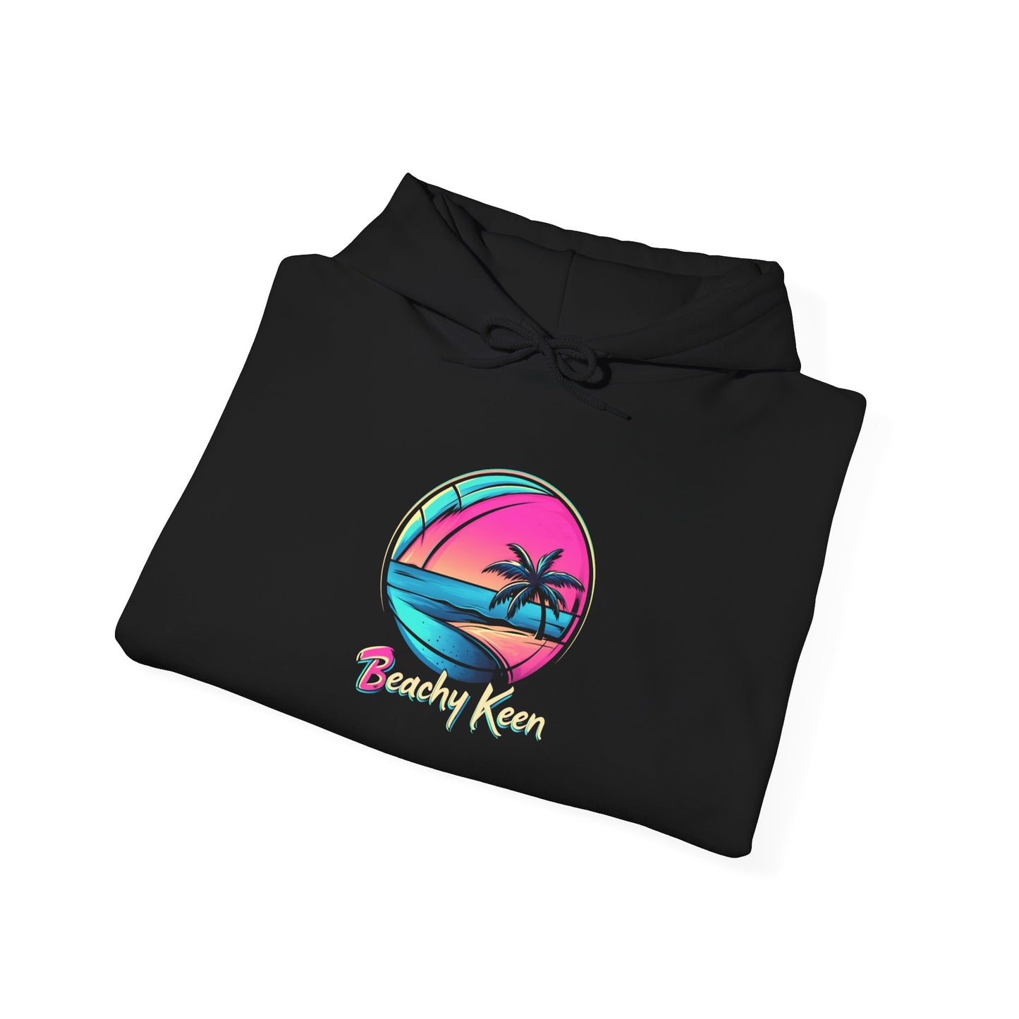 Beachy Keen Surface Beach Volleyball Unisex Heavy Blend™ Hooded Sweatshirt