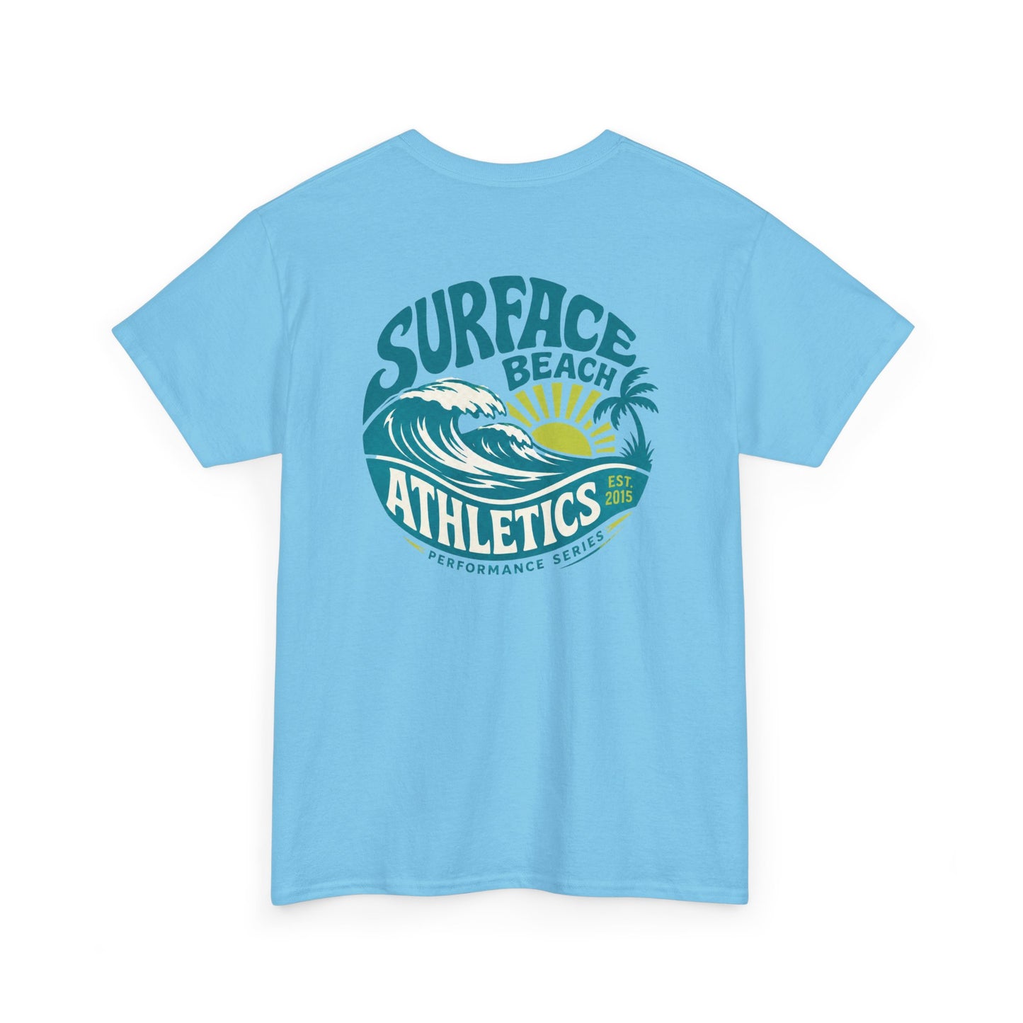 Surface Beach Athletics T-Shirt — Coastal Surf Vintage Tee