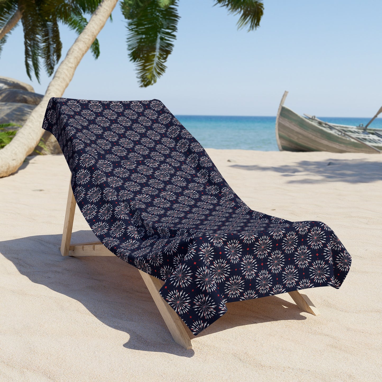 Moda Urbano Fireworks Beach Towel