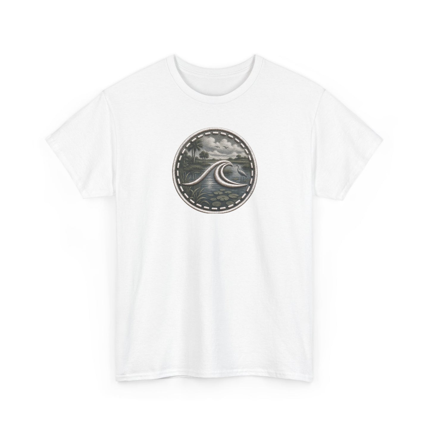 Surfache Everglades Wave Tee — Destination Logo T-Shirt
