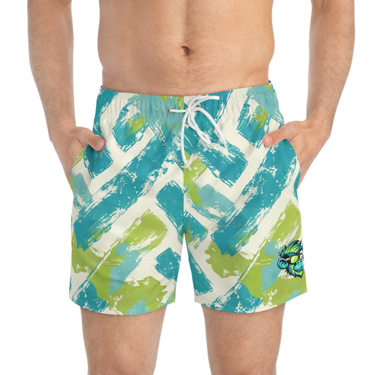 Mascot Surface Beach Volleyball Club Modern Swim Trunks