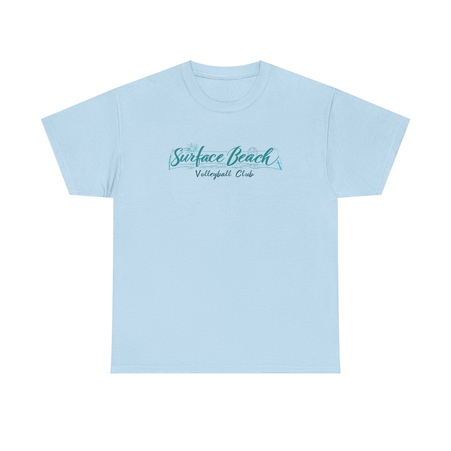 Beach Player Volleyball Tee — Surface Beach Club Graphic T-Shirt