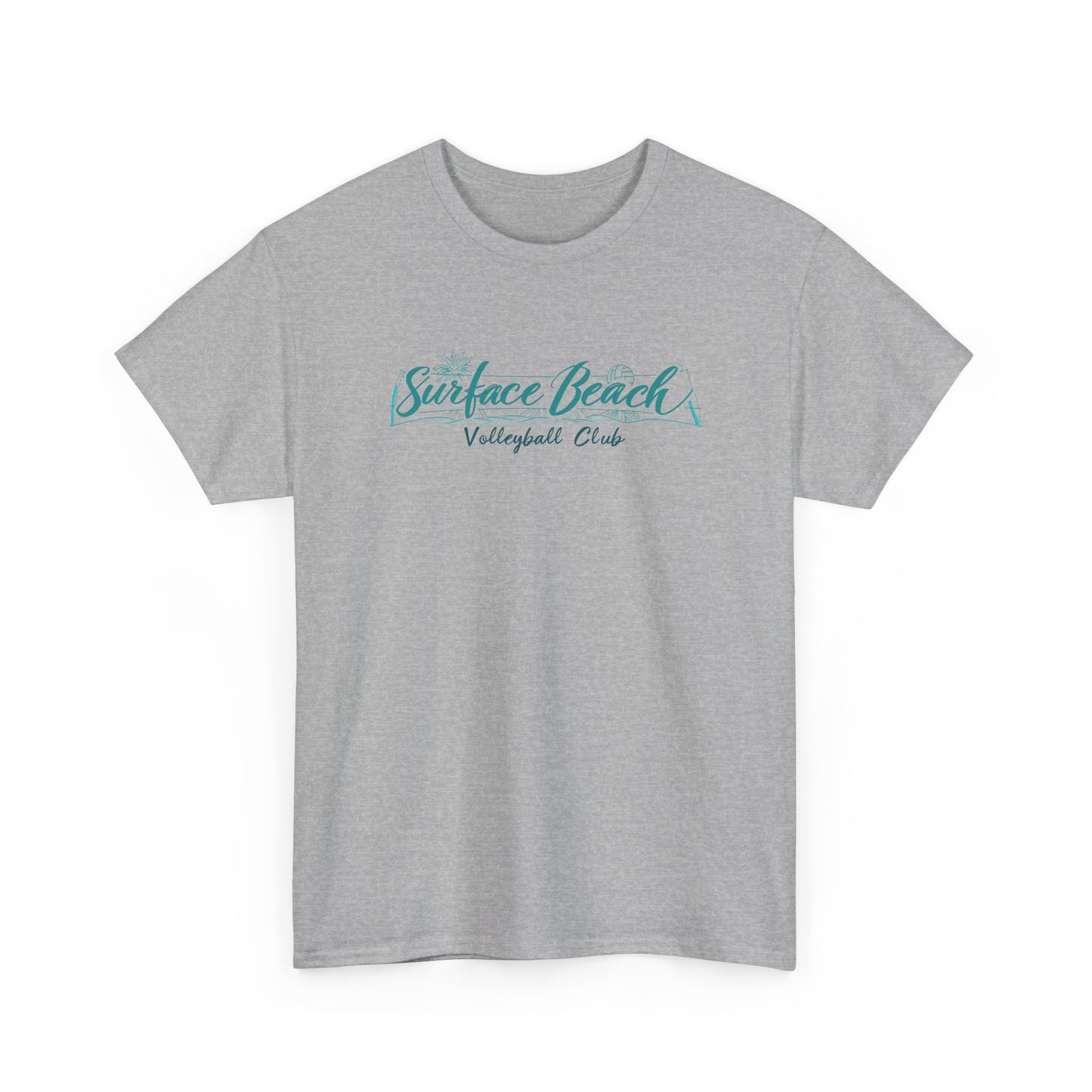 Beach Player Volleyball Tee — Surface Beach Club Graphic T-Shirt