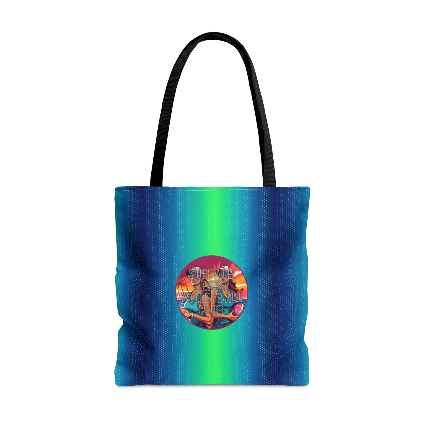 Surface Beach Volleyball Club Logo Tote Bag (AOP)