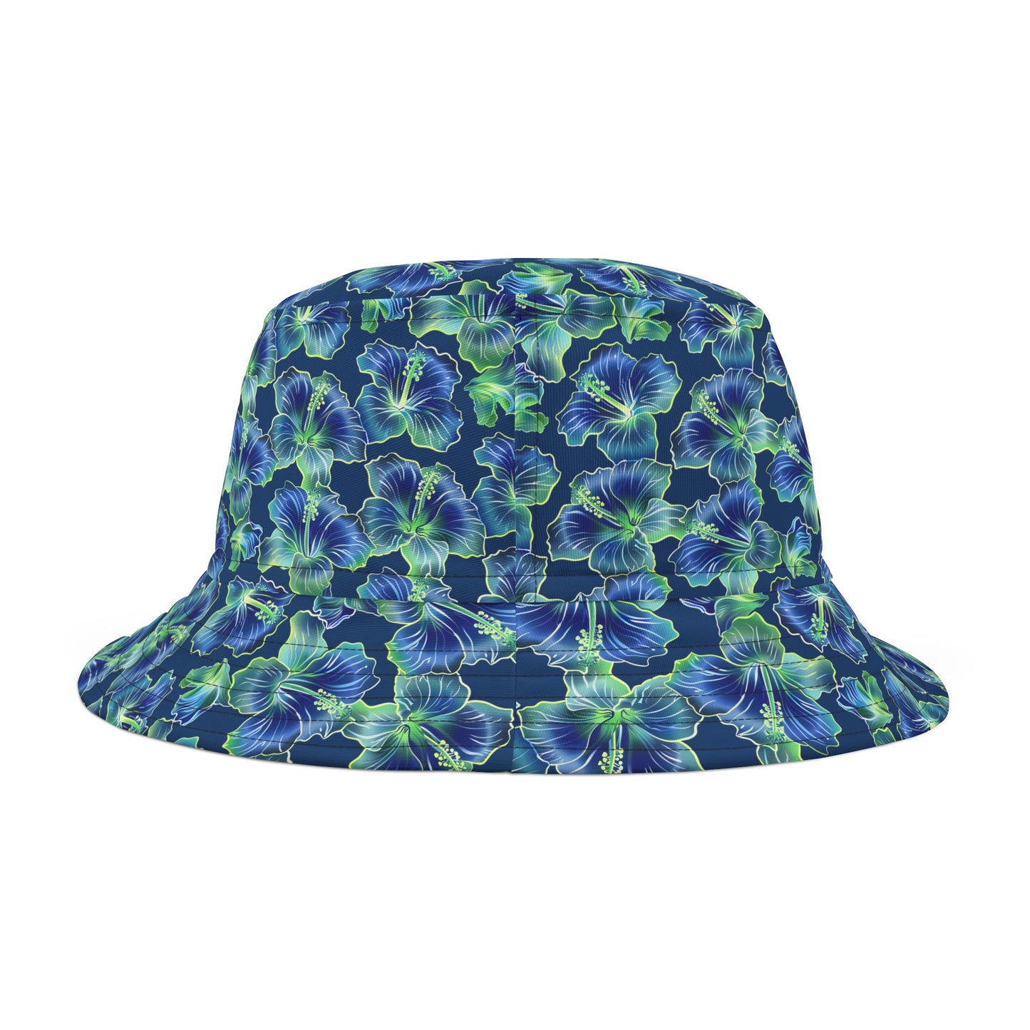 Moda Urbano Tropical  Hibiscus Bucket Hat (AOP)