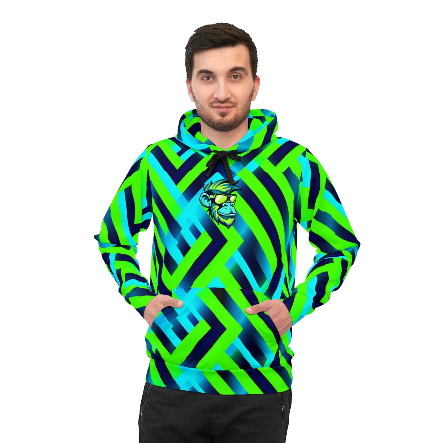 Mascot Surface Beach Volleyball Club Sublimated Designer Athletic Hoodie