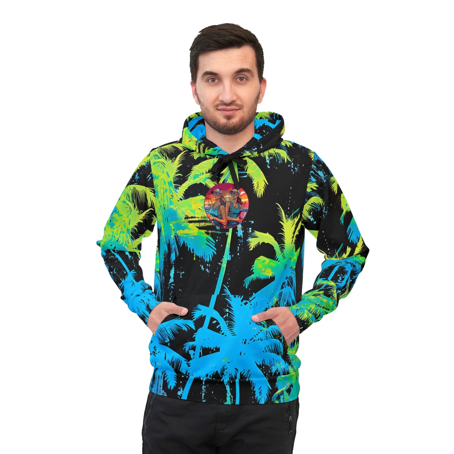 Surface Beach Volleyball Club Sublimated Designer Athletic Hoodie