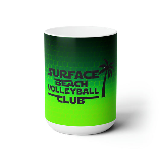 Surface Beach Volleyball Club Ceramic Mug 15oz