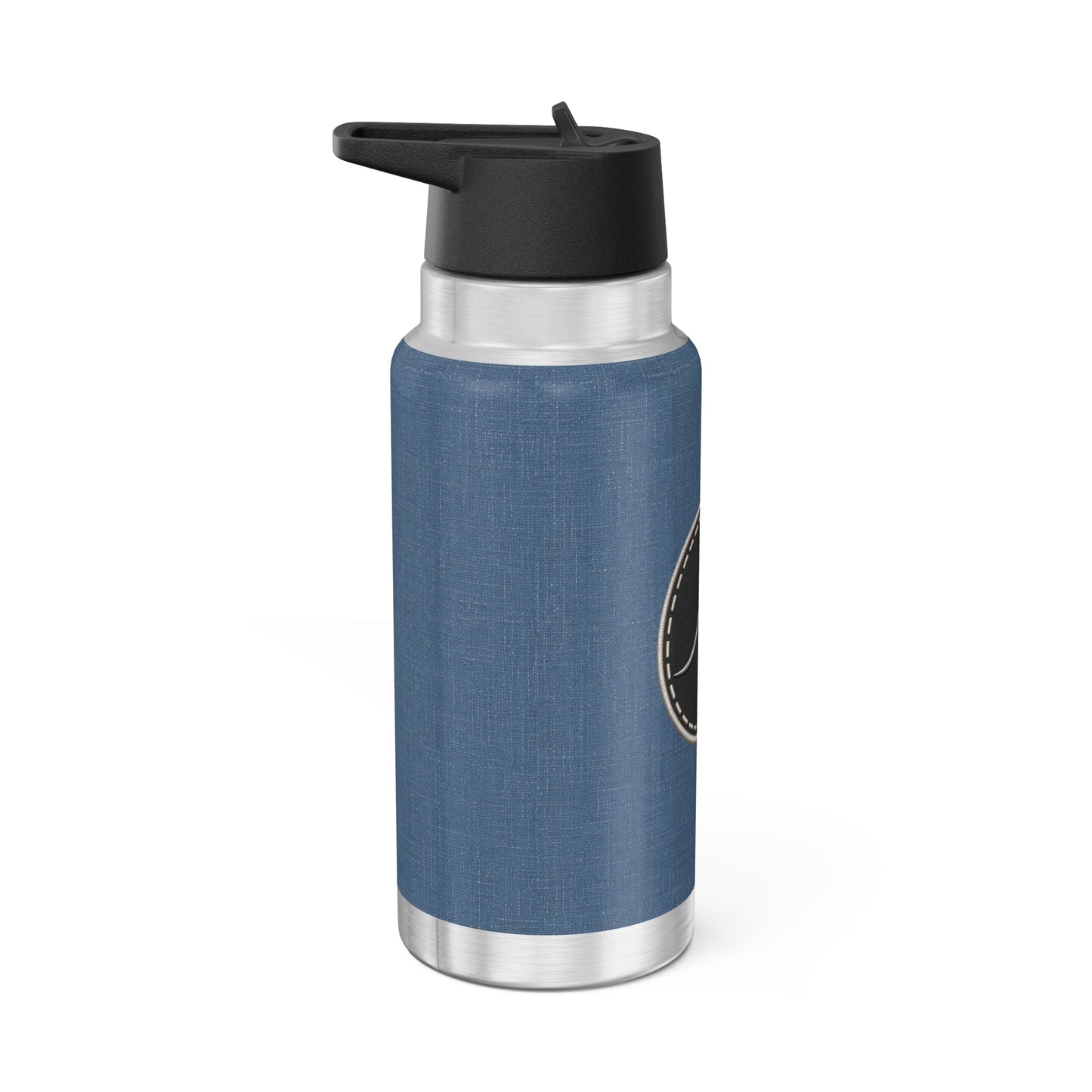 Wave Logo 32oz Tumbler — Insulated Stainless Water Bottle for Beach & Outdoor Lovers