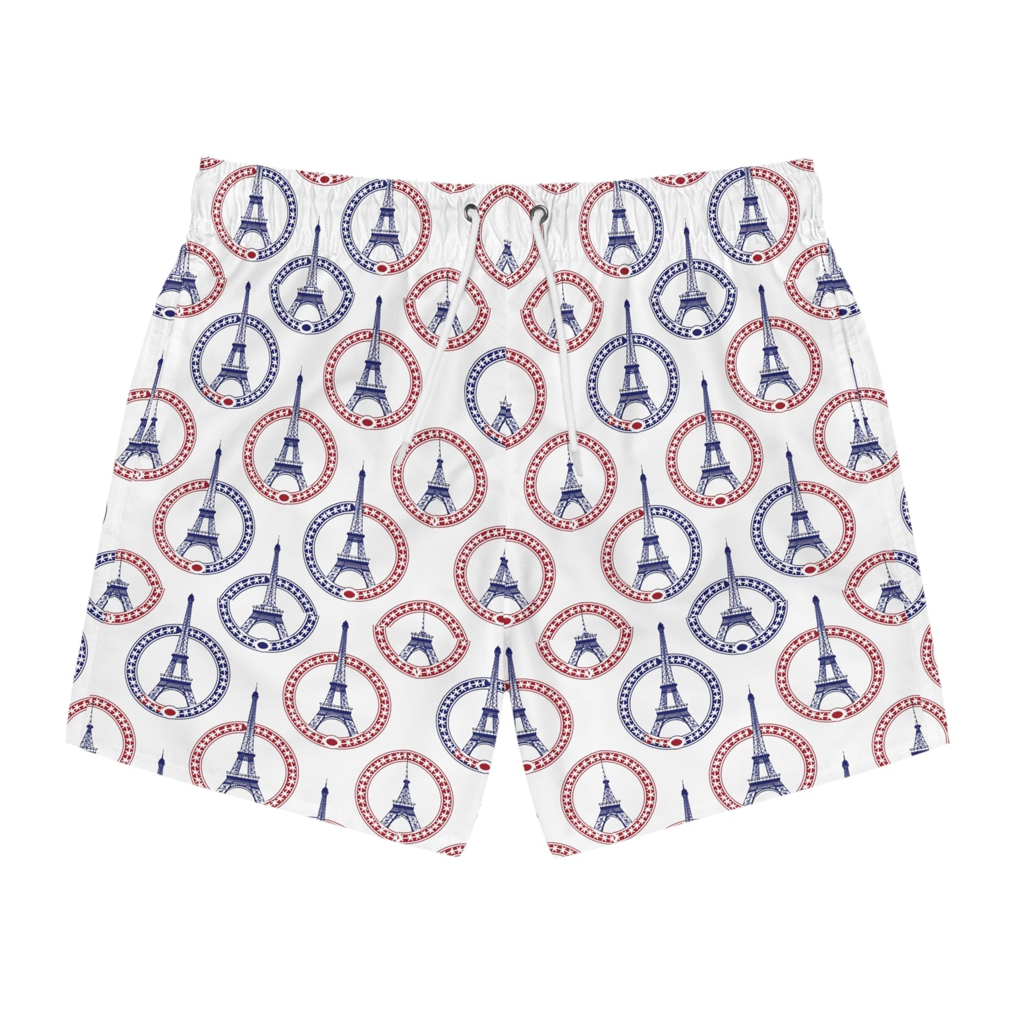 Paris Olympics Inspired Surface Beach Volleyball Club Modern Swim Trunks