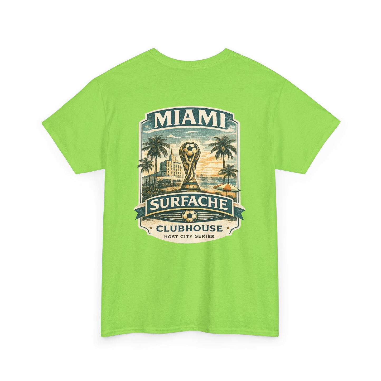 Surfache Miami Clubhouse T-Shirt — Vintage Palm Beach Surf Tee