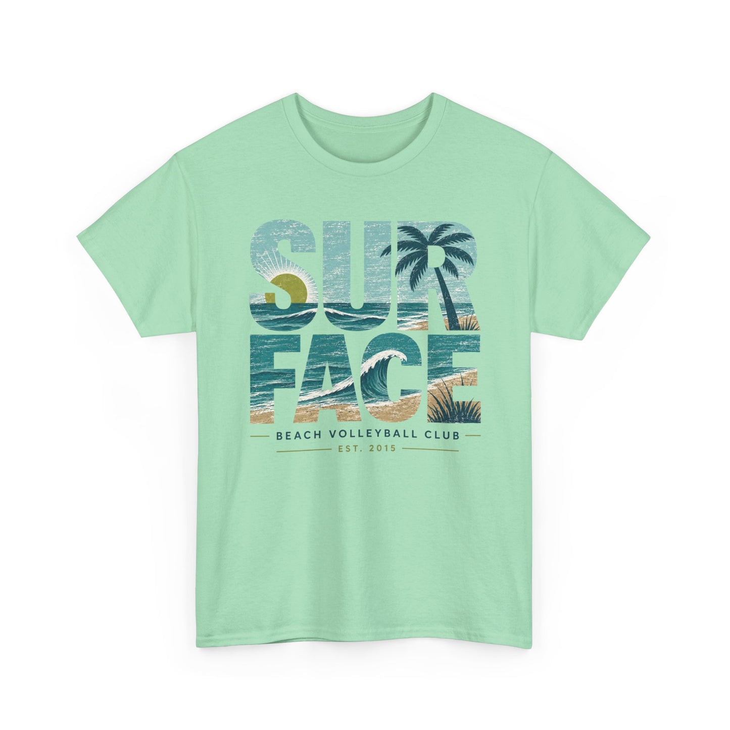 Surface Beach Volleyball Club T-Shirt — Surf Graphic Tee