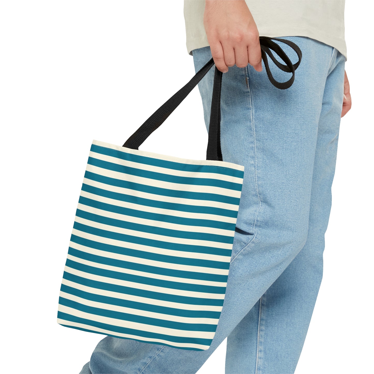 Moda Urbano Striped Tote Bag (AOP)