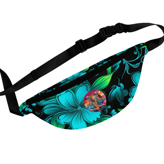 Surface Beach Volleyball Club Floral Logo Fanny Pack