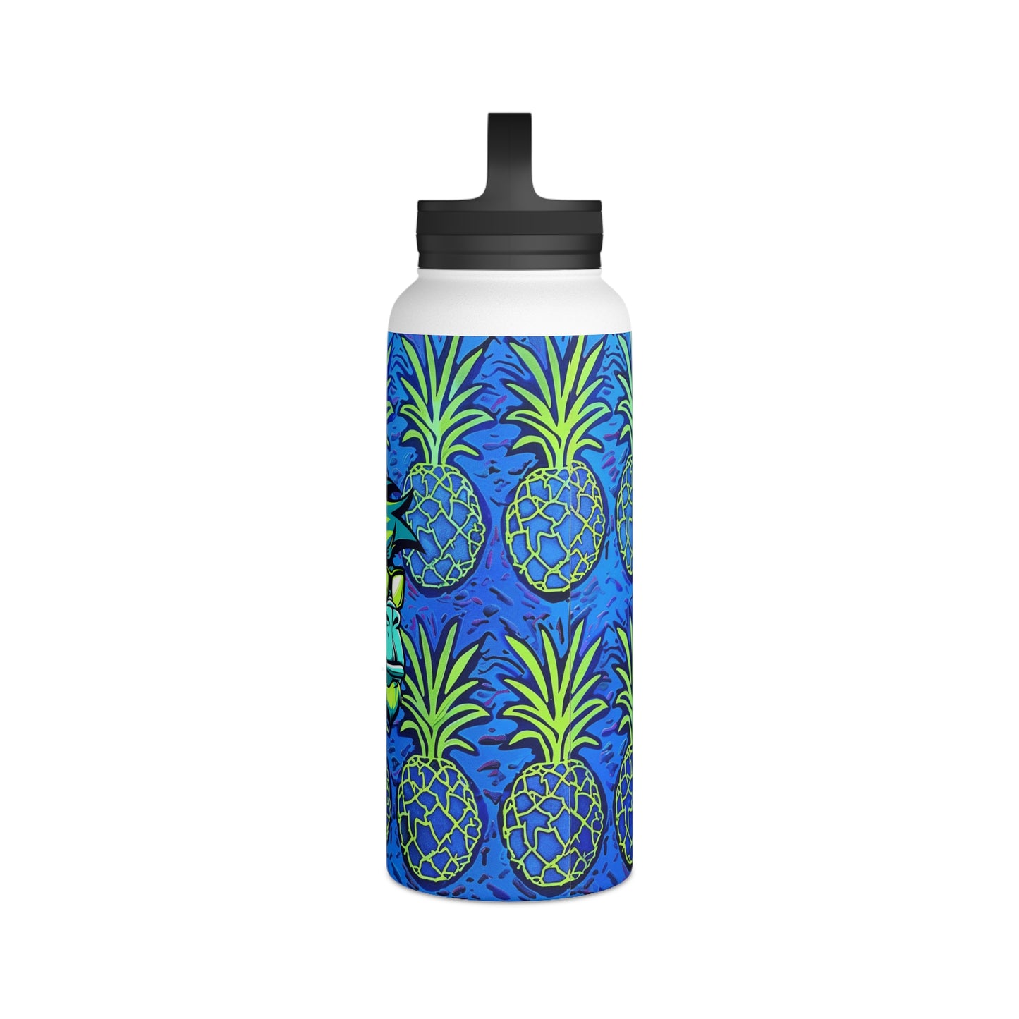 Surface Beach Volleyball Club Stainless Steel Water Bottle, Handle Lid