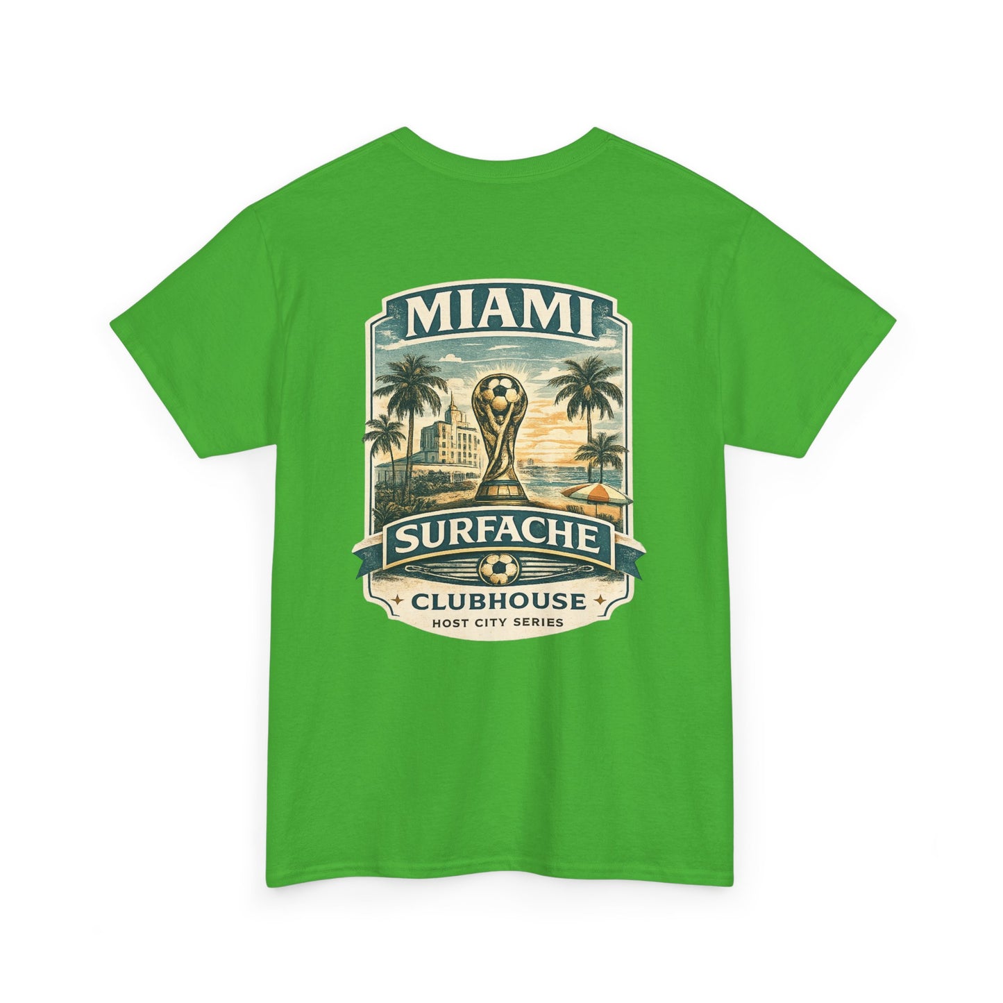 Surfache Miami Clubhouse T-Shirt — Vintage Palm Beach Surf Tee