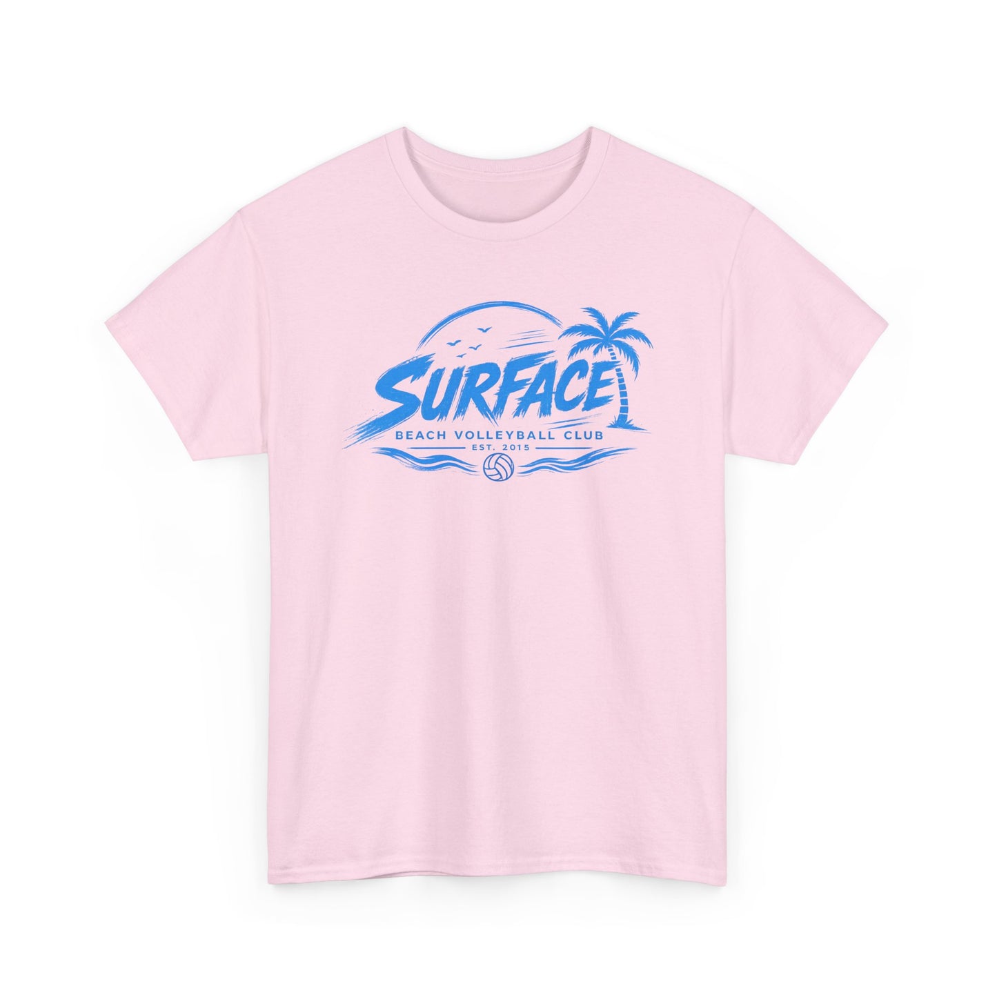 Surface Beach Volleyball Club T-Shirt — Coastal Surf Logo Tee