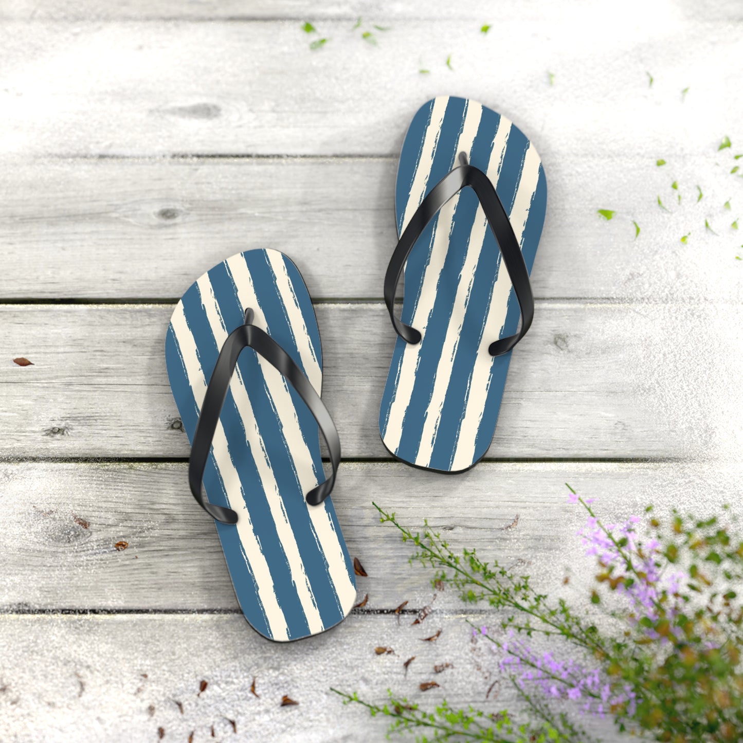 Moda Urbano Nautical Designer Flip Flops