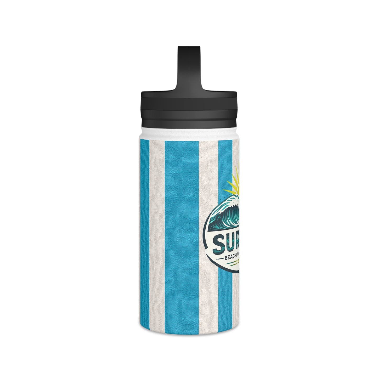 Surface Beach Volleyball Club Water Bottle | Striped Stainless Steel Bottle