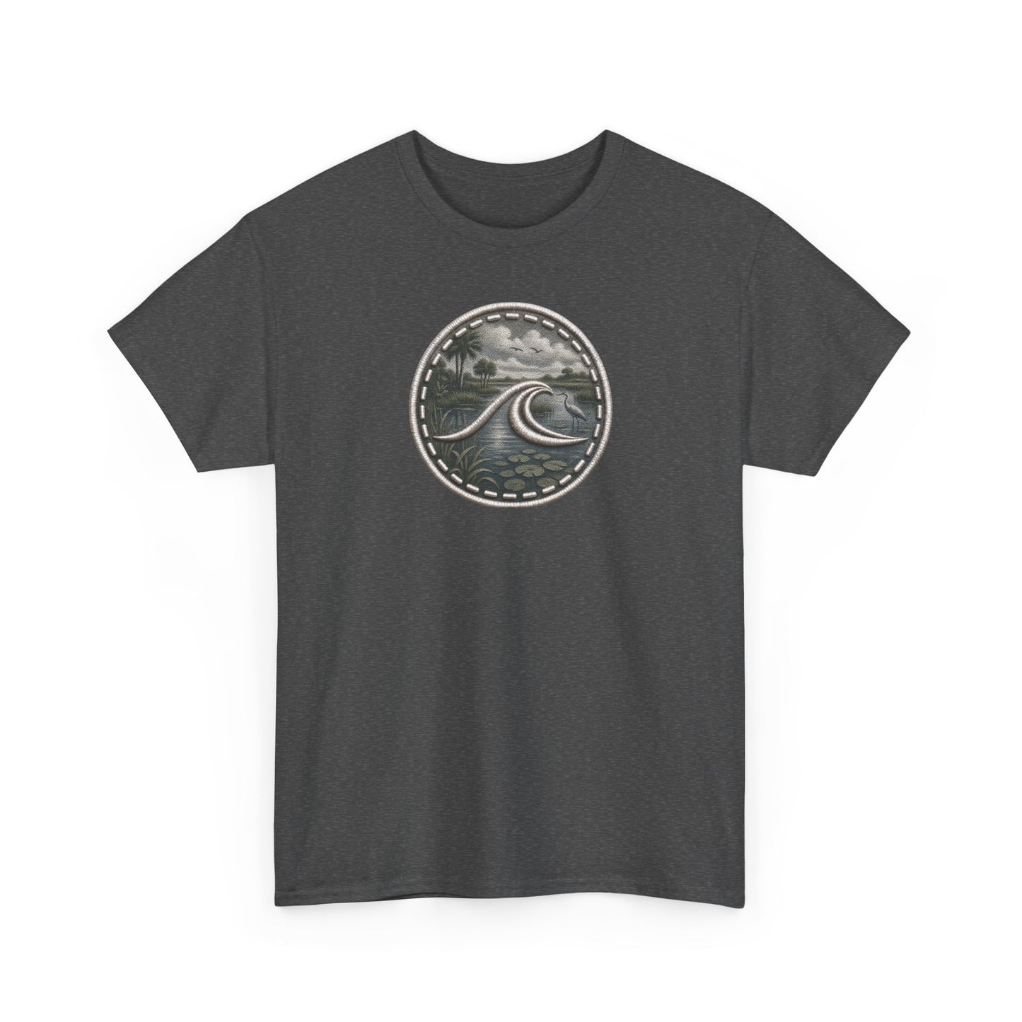 Surfache Everglades Wave Tee — Destination Logo T-Shirt