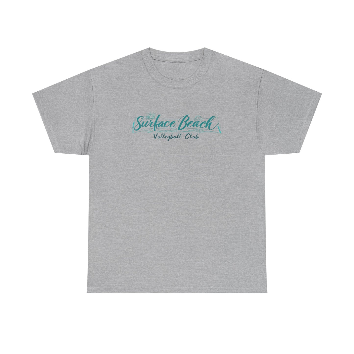 Beach Player Volleyball Tee — Surface Beach Club Graphic T-Shirt