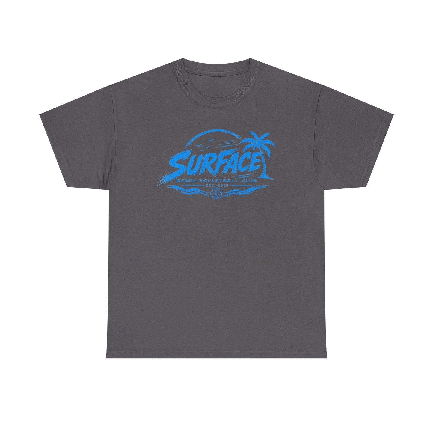 Surface Beach Volleyball Club T-Shirt — Coastal Surf Logo Tee