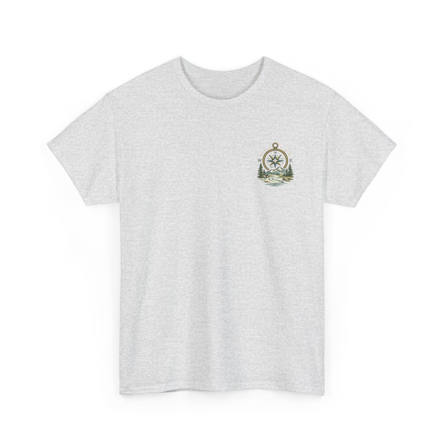 Adventure Compass Tee — "You Can't Control Everything" Outdoor Graphic T‑Shirt