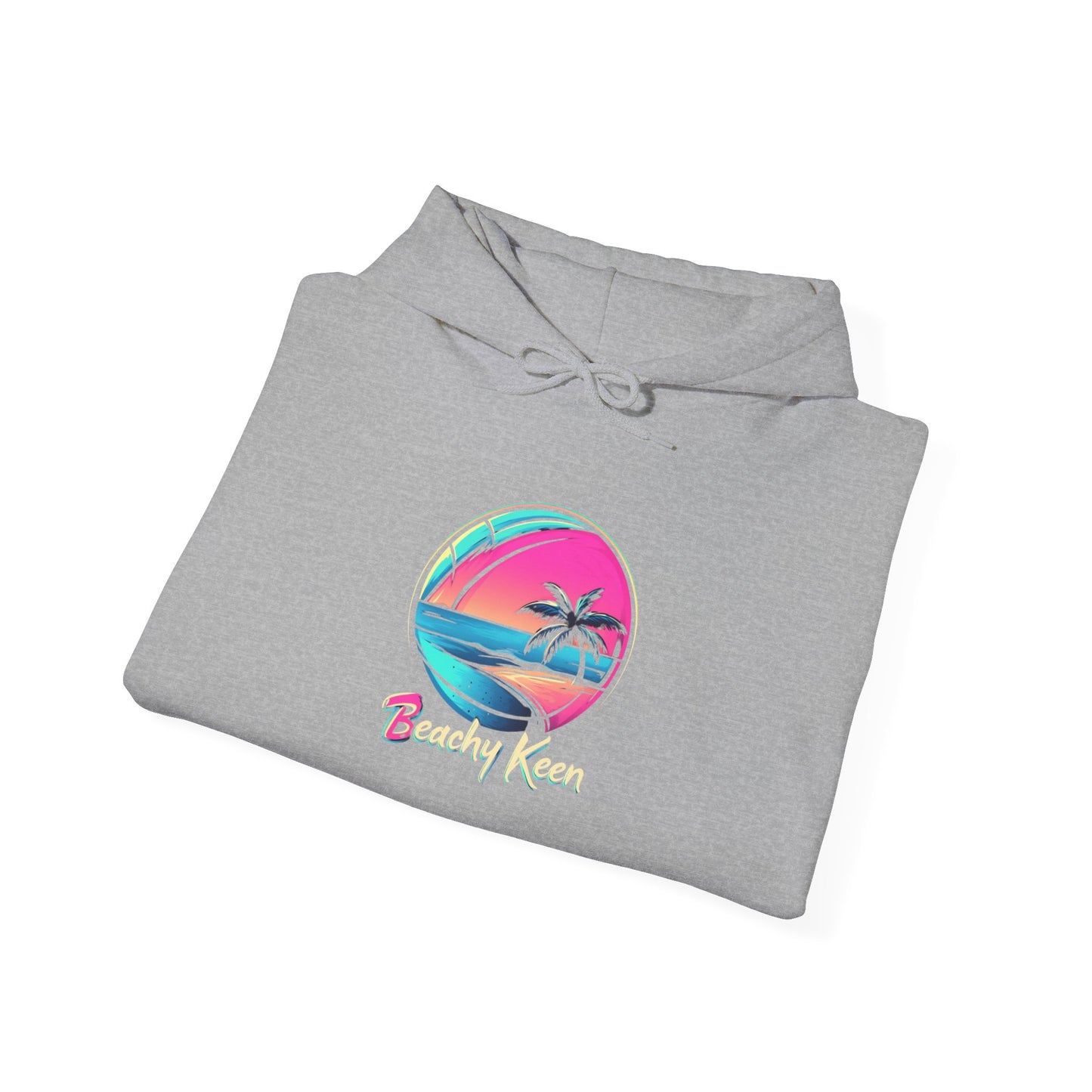 Beachy Keen Surface Beach Volleyball Unisex Heavy Blend™ Hooded Sweatshirt