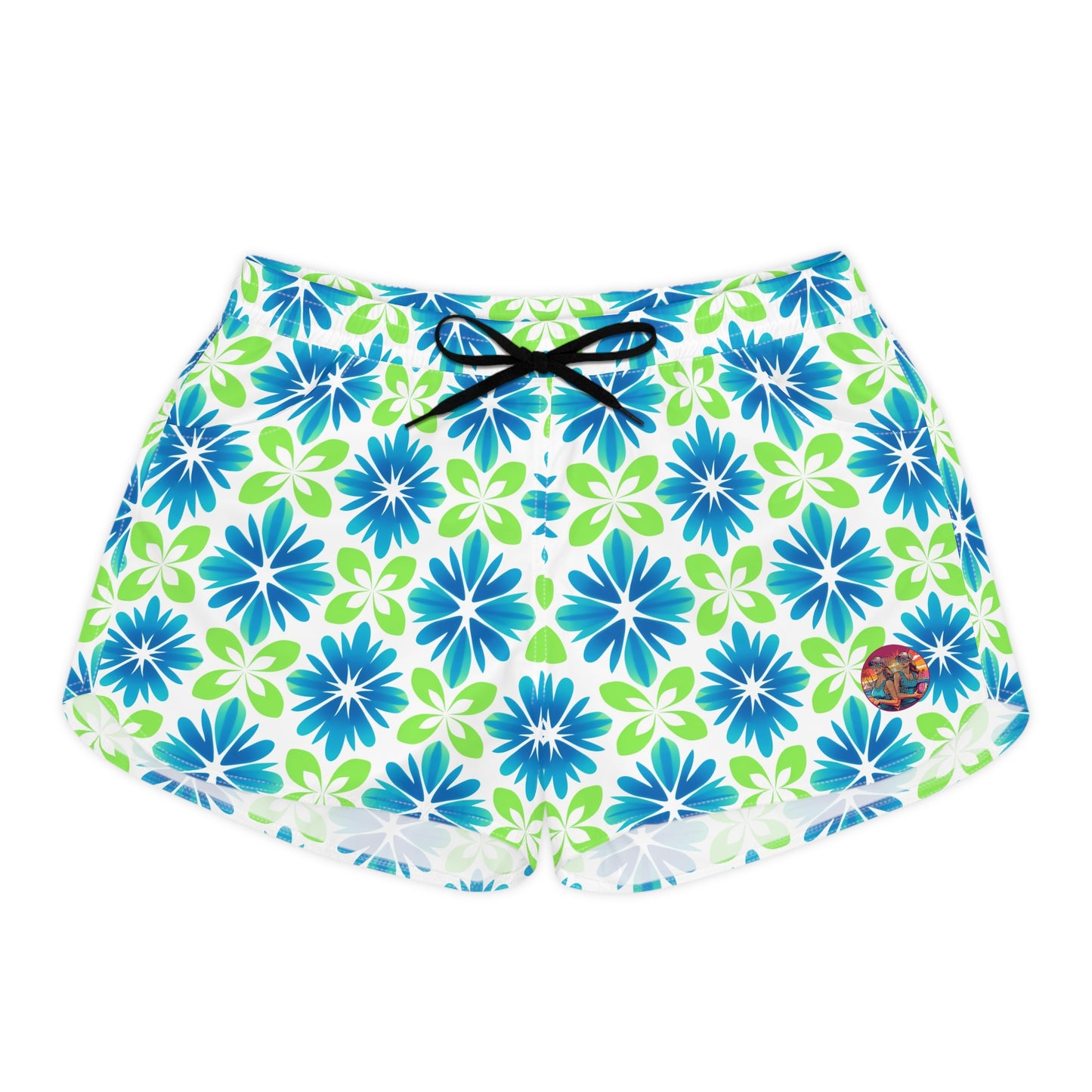 Surface Beach Volleyball Club Geometric Cover Up Women's Casual Shorts (AOP)