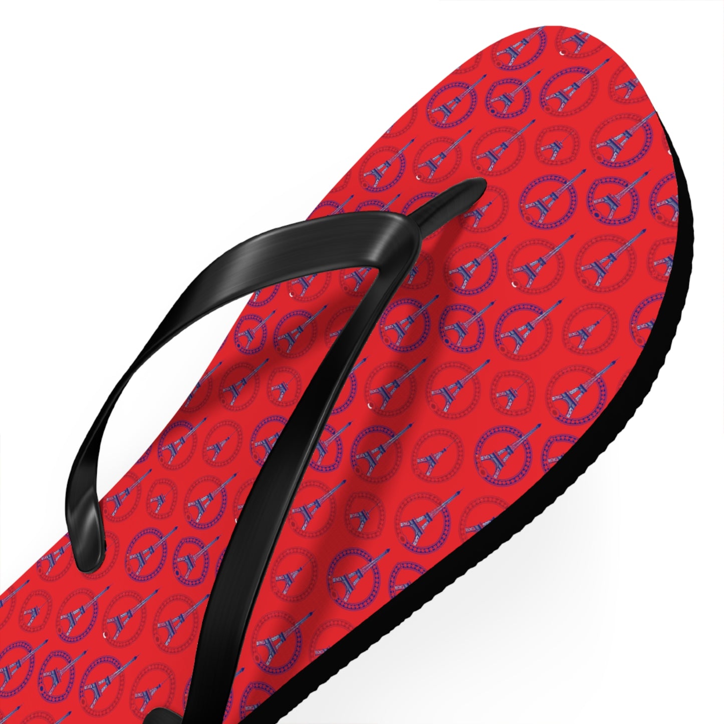 Paris Olympics Inspired Moda Urbano Designer Flip Flops