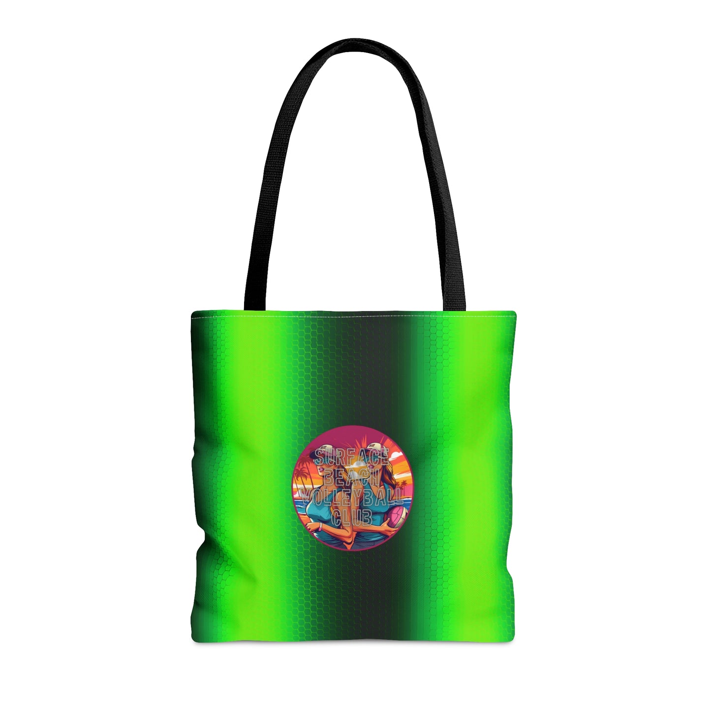 Surface Beach Volleyball Floral Logo Tote Bag (AOP)