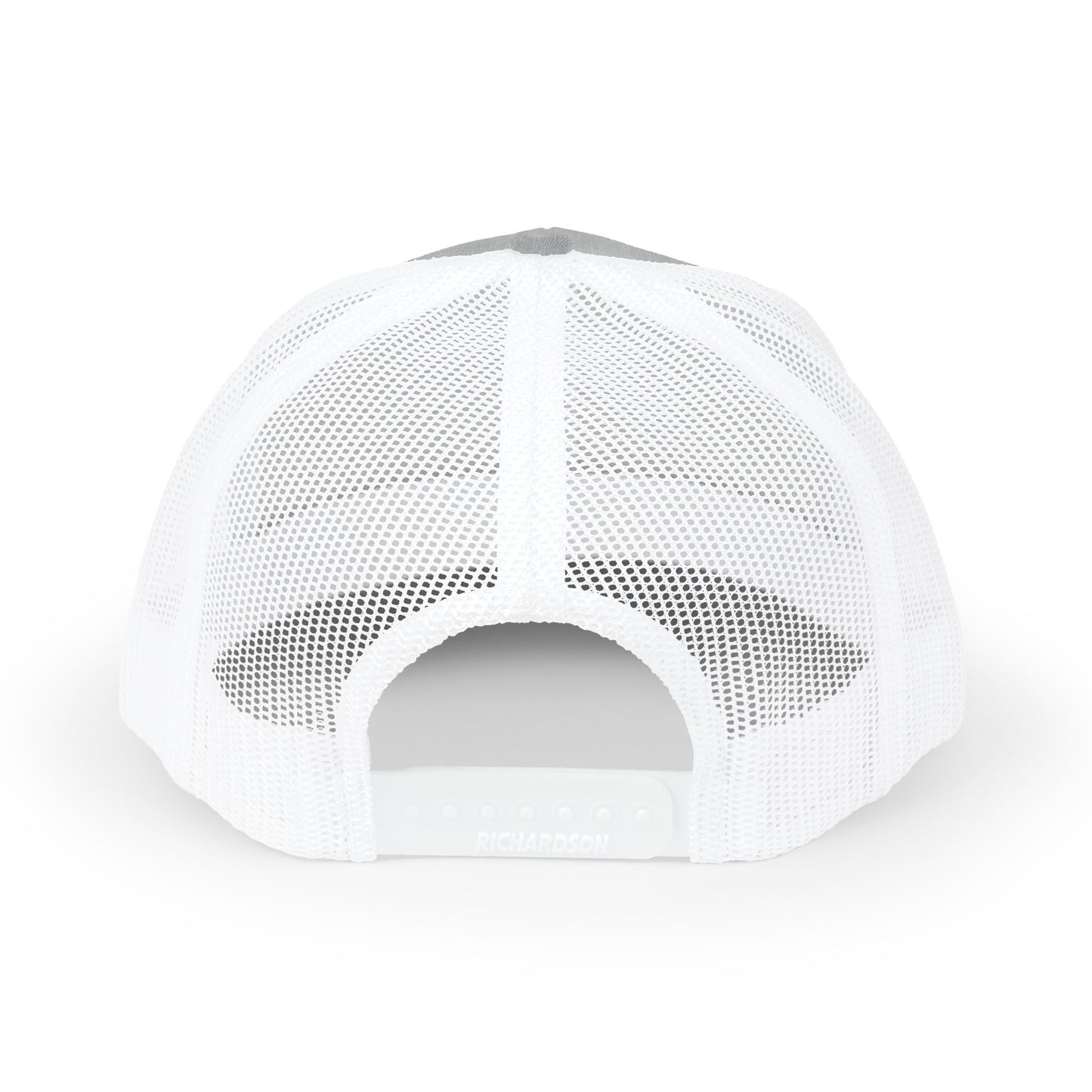Whiplash Script Snapback Trucker Cap — Retro Baseball Mesh Hat