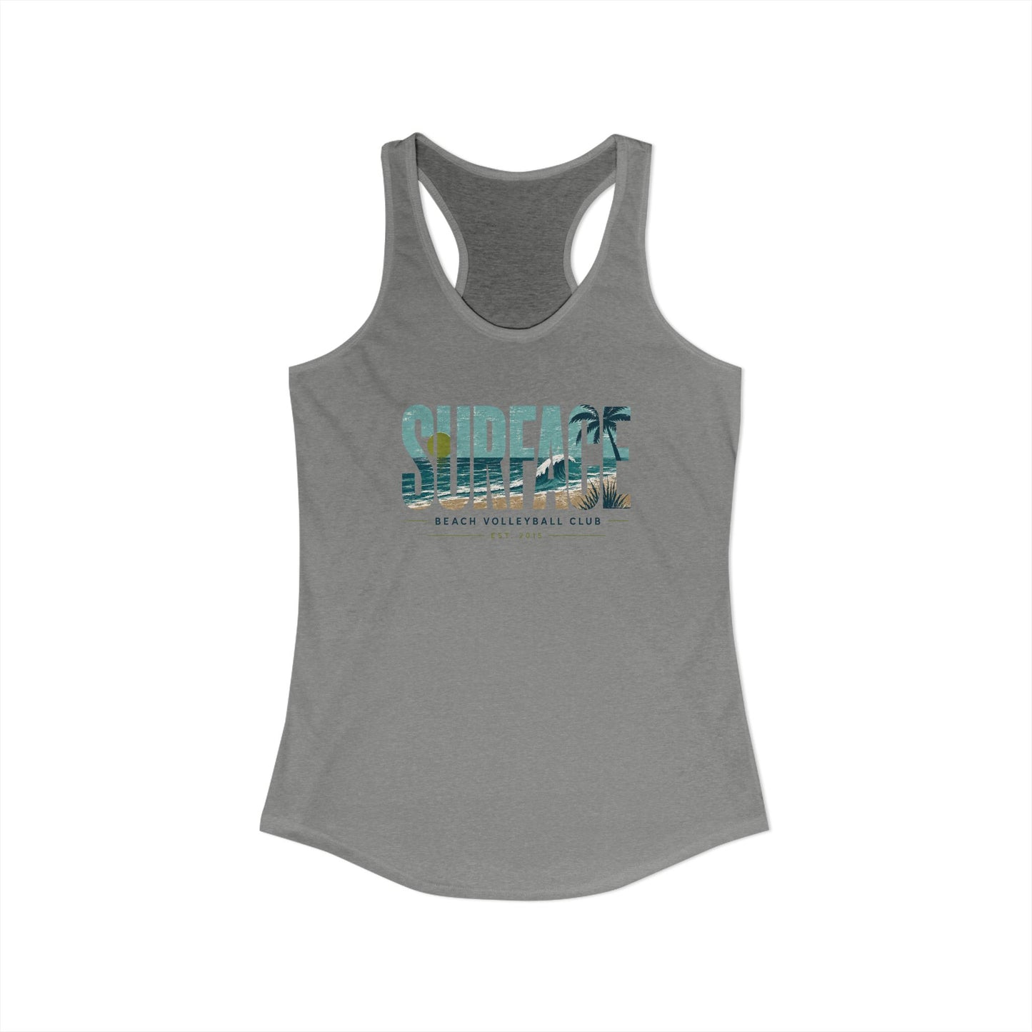 Surface Beach Volleyball Club Women's Racerback Tank - Beach Vibes