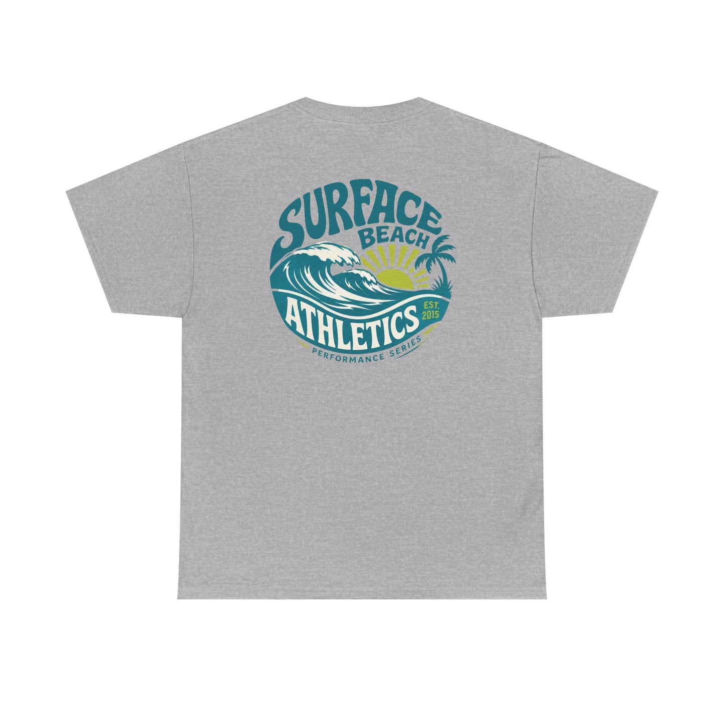 Surface Beach Athletics T-Shirt — Coastal Surf Vintage Tee