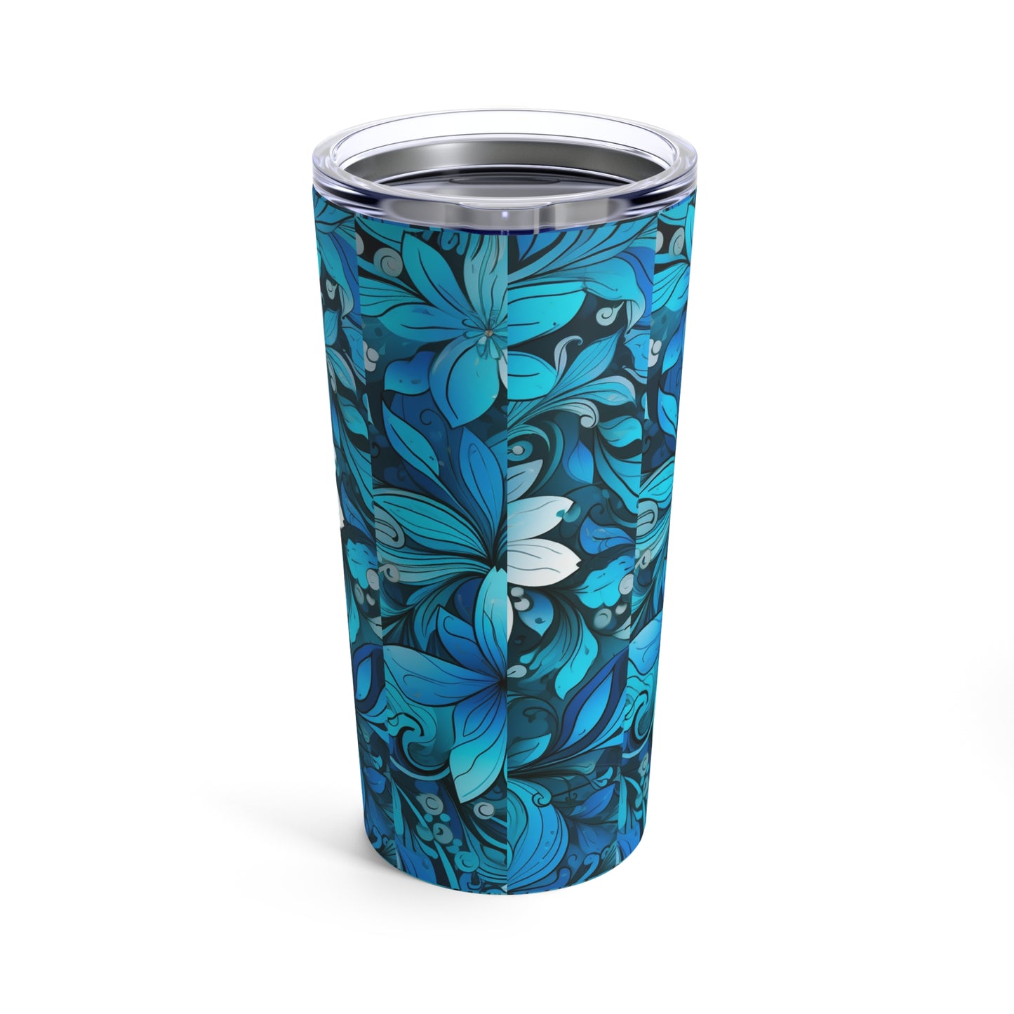 Surface Beach Volleyball Club Floral Logo Tumbler 20oz Sip and Chill Collection