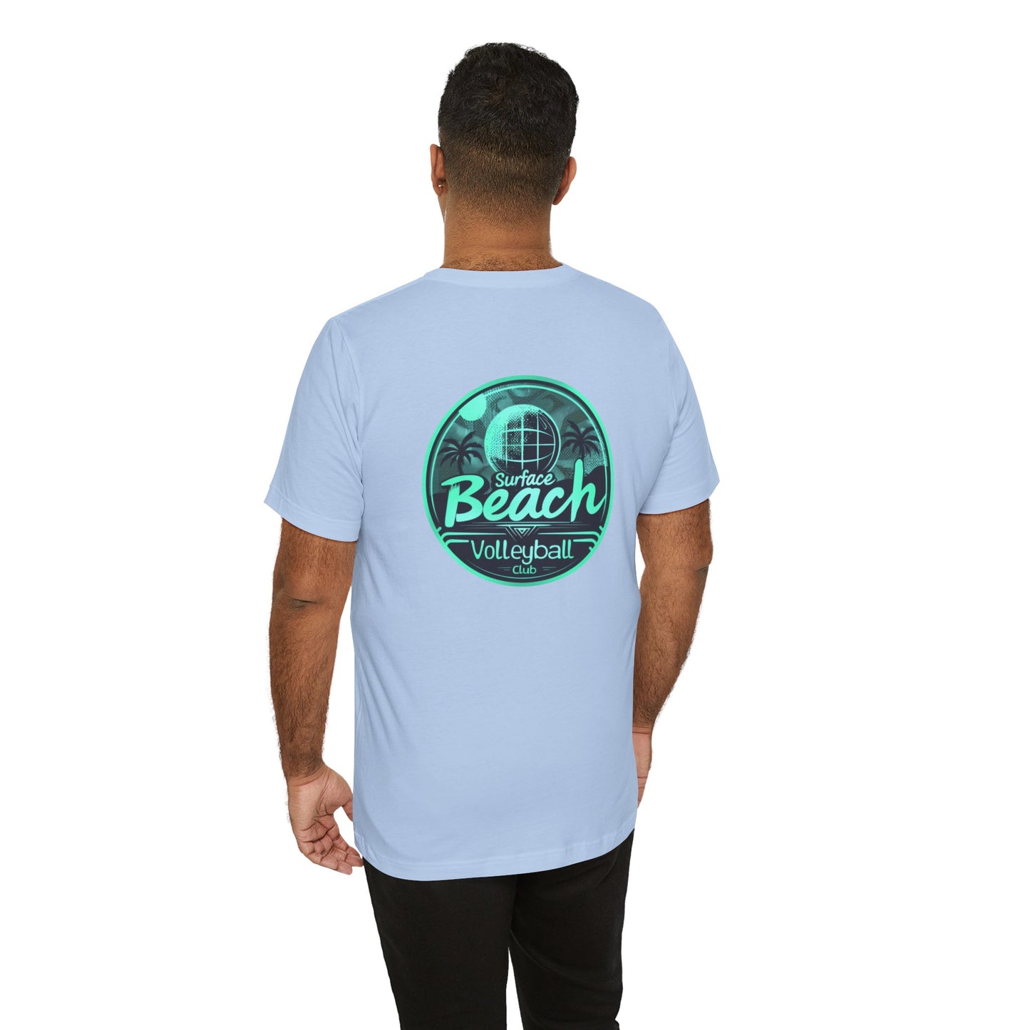 2024 Mascot Icon Surface Beach Volleyball Club Unisex Jersey Short Sleeve Tee