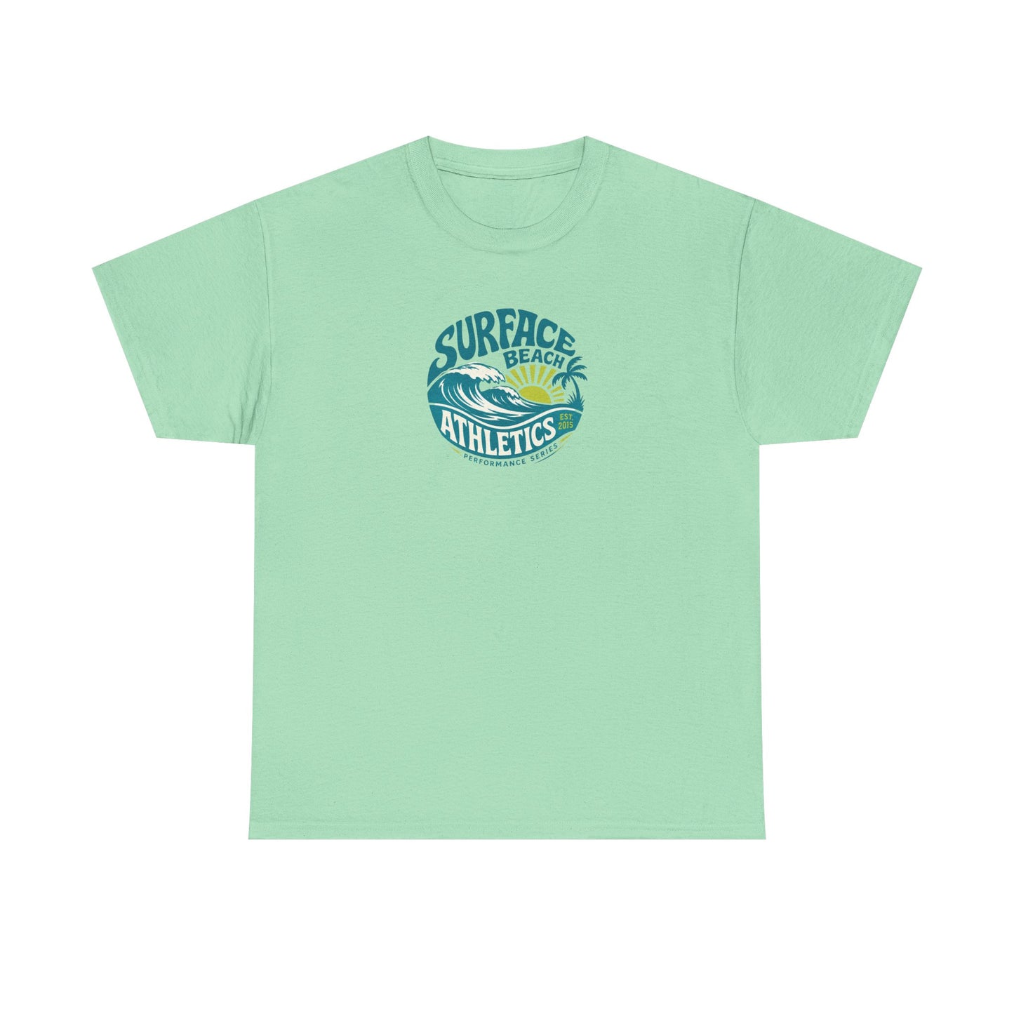 Surface Beach Athletics T-Shirt — Coastal Surf Vintage Tee