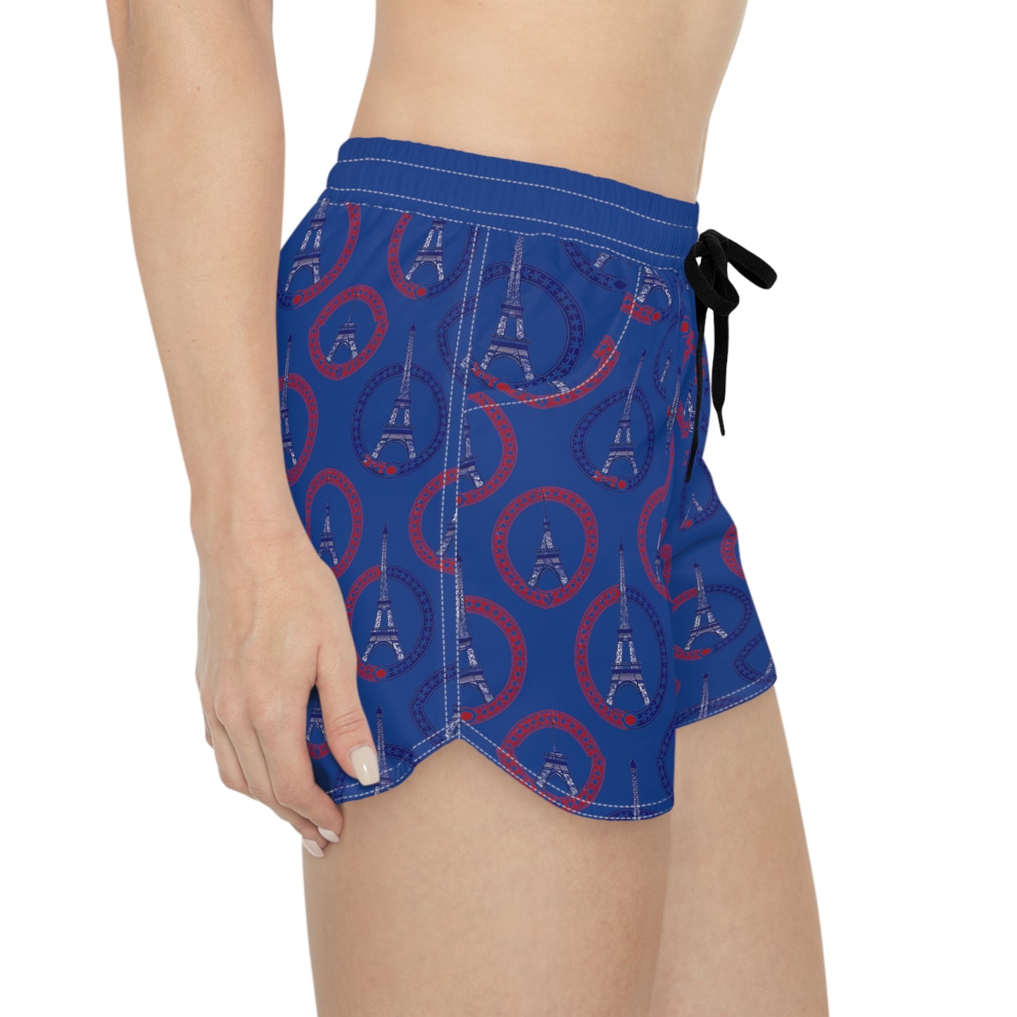 Paris Olympics Inspired Cover Up Women's Casual Shorts (AOP)