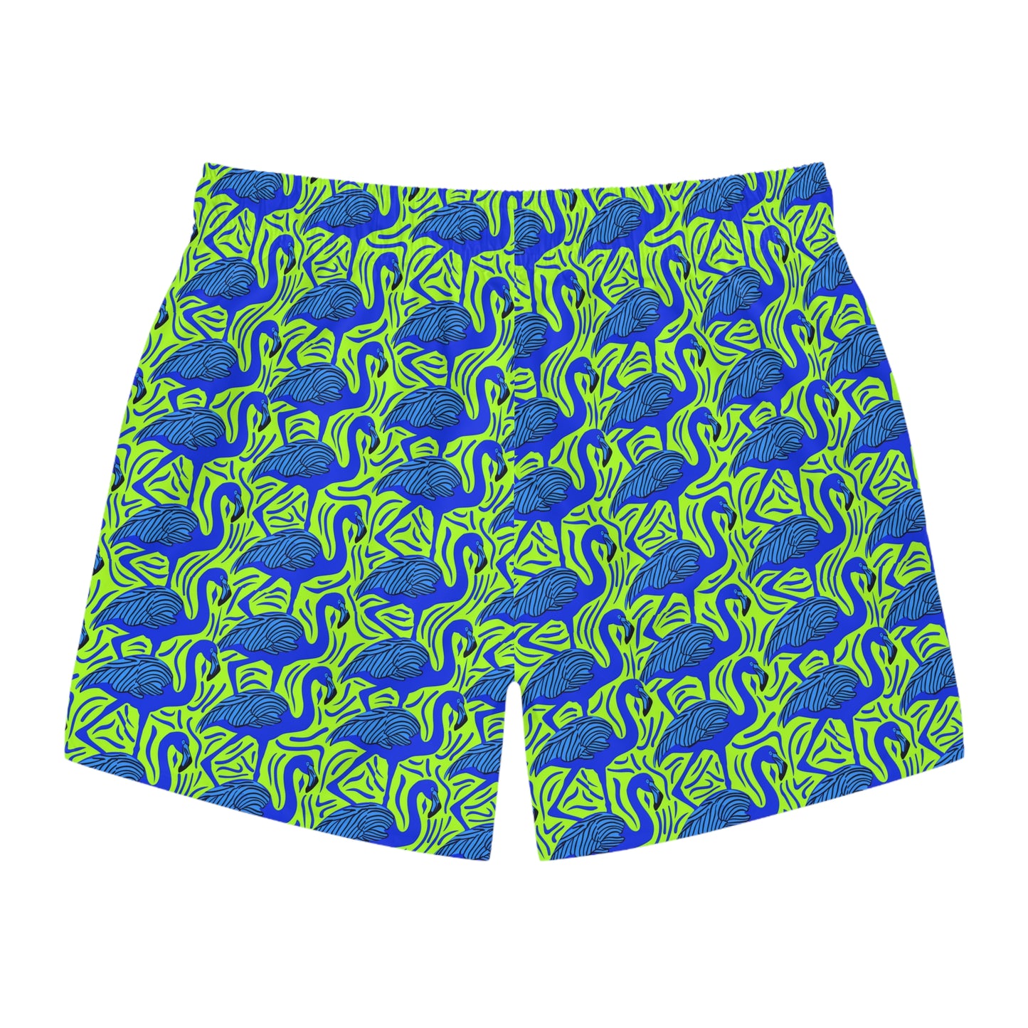 Flamingo Party Surface Beach Volleyball Club Modern Swim Trunks