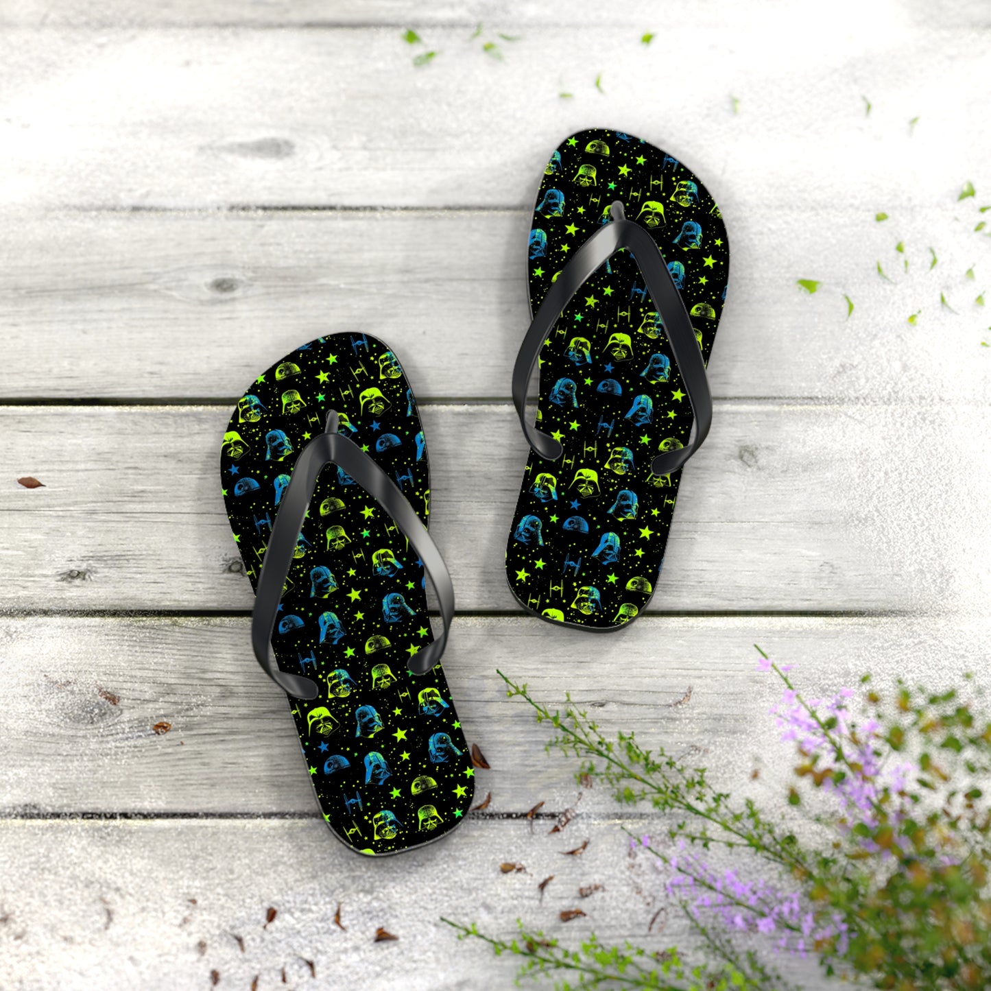 Moda Urbano Sci-fi Designer Flip Flops