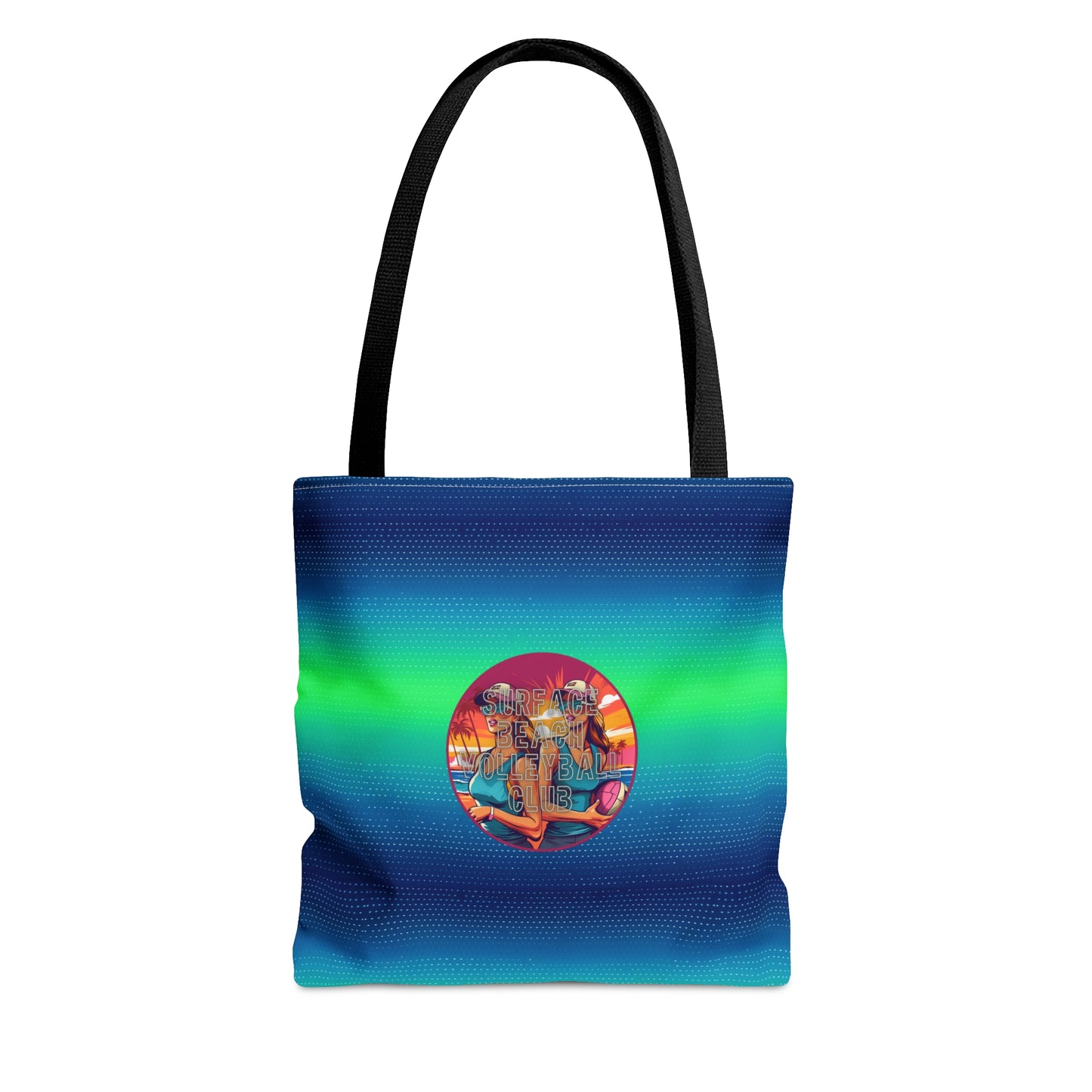 Surface Beach Volleyball Club Logo Tote Bag (AOP)