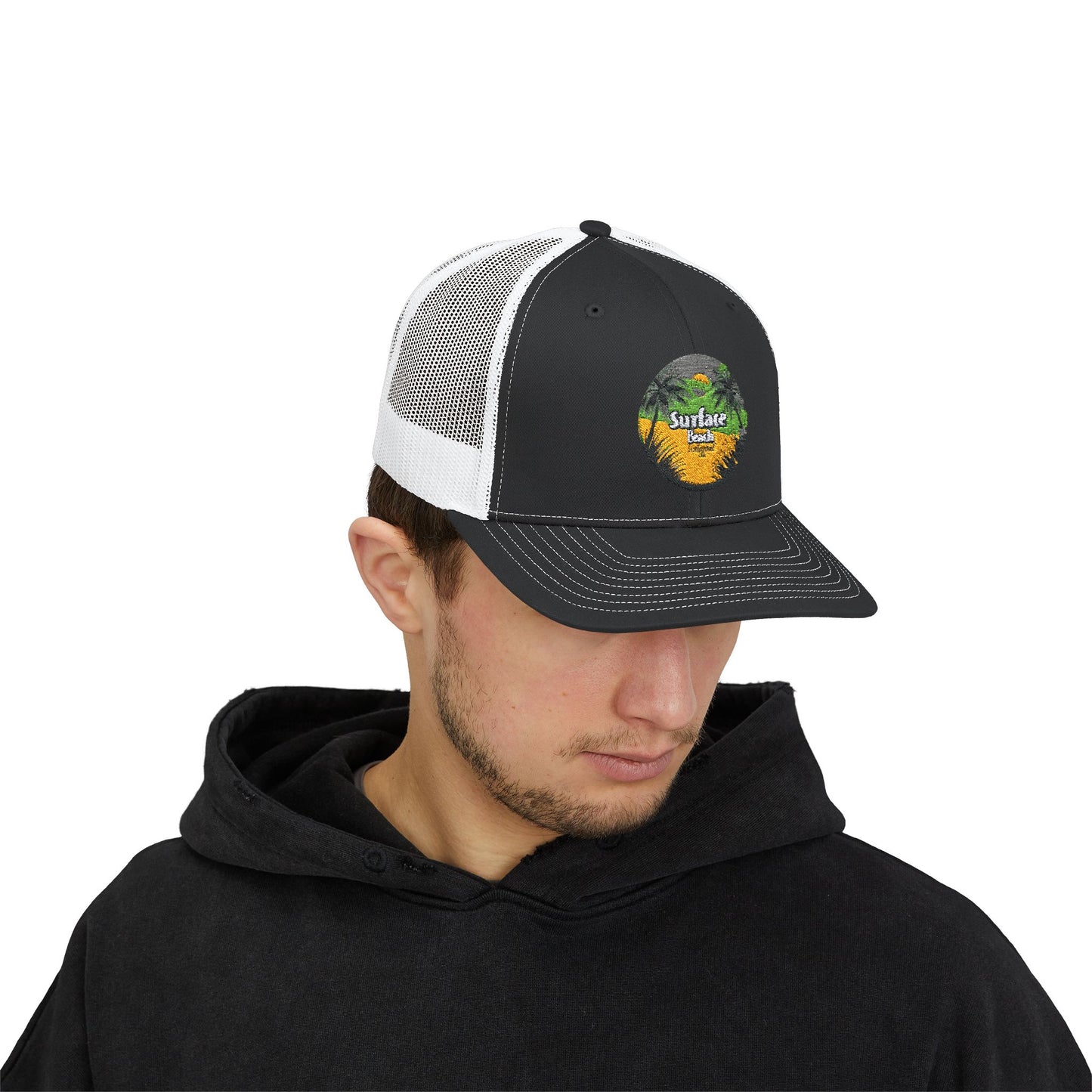 Surface Beach Volleyball Club Icon Snapback Trucker Cap