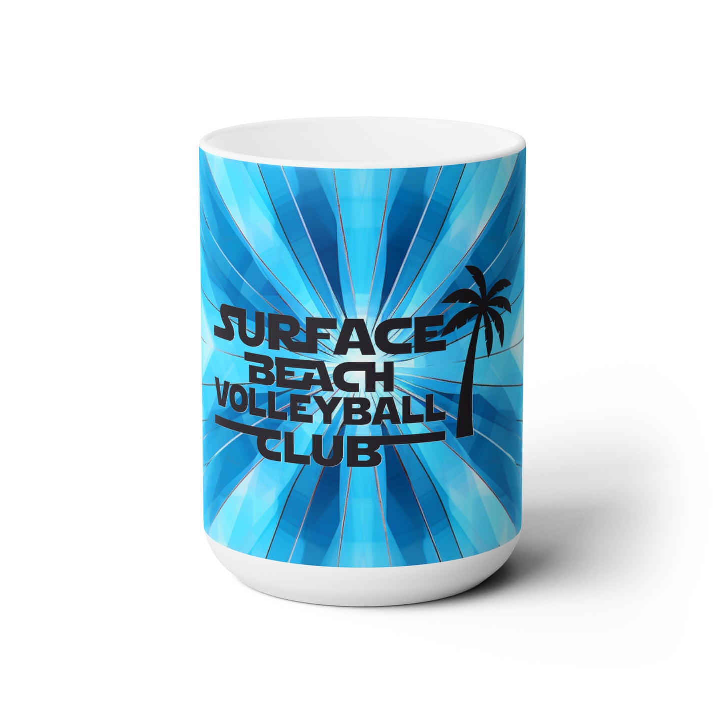 Surface Beach Volleyball Club Ceramic Mug 15oz