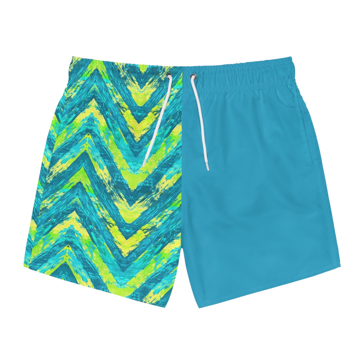 Moda Urbano Chevron Color Block Modern Swim Volleys