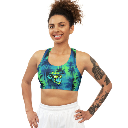 Surface Beach Volleyball Club Seamless Sports Bra (AOP)