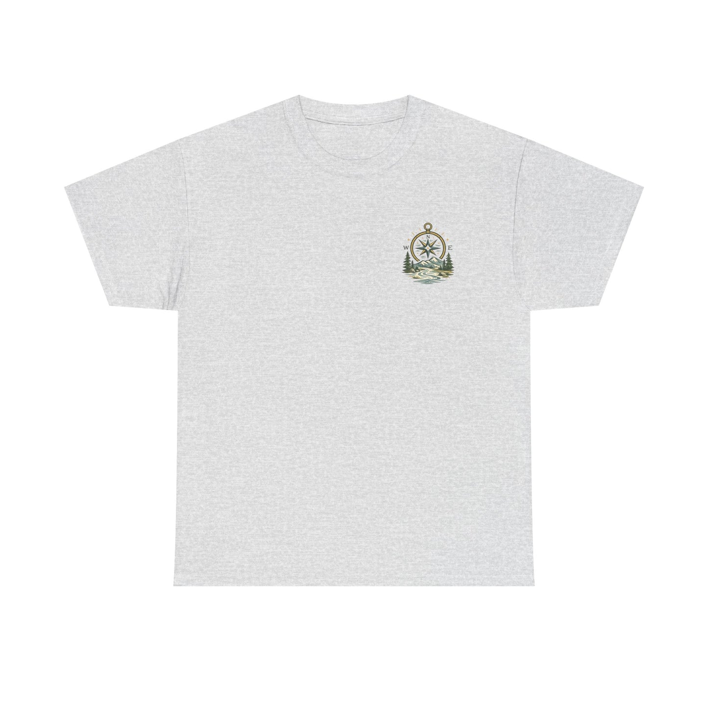 Adventure Compass Tee — "You Can't Control Everything" Outdoor Graphic T‑Shirt