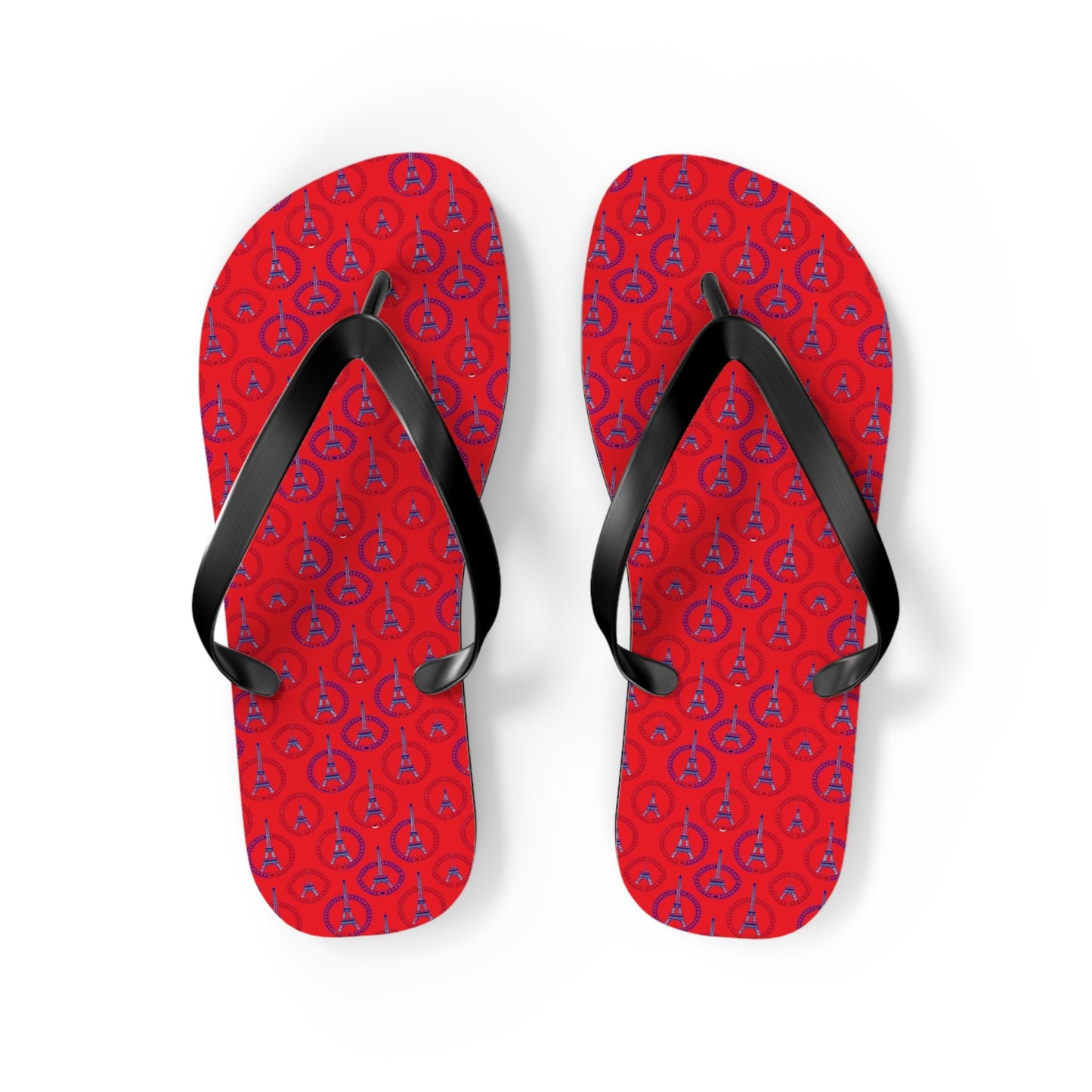 Paris Olympics Inspired Moda Urbano Designer Flip Flops