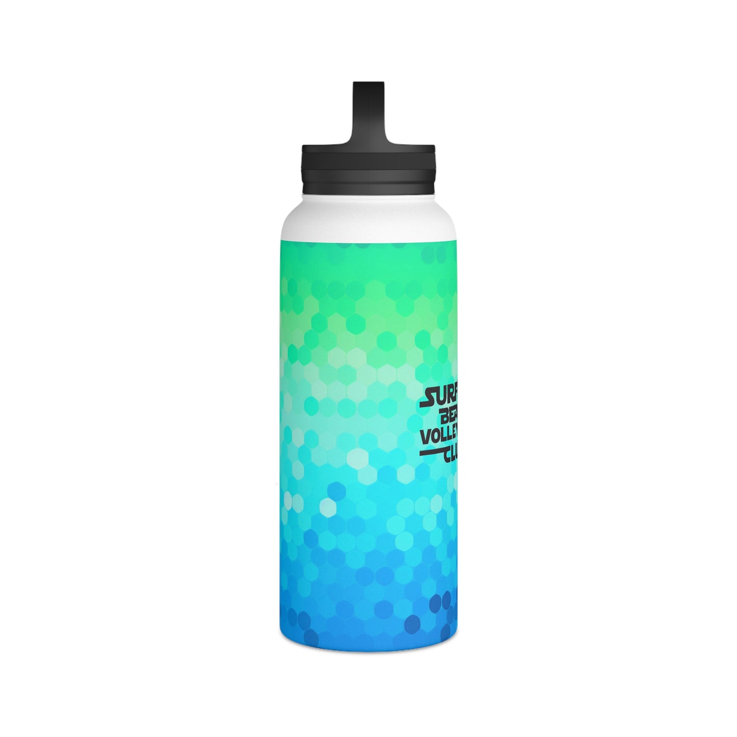 Surface Beach Volleyball Club Stainless Steel Water Bottle, Handle Lid